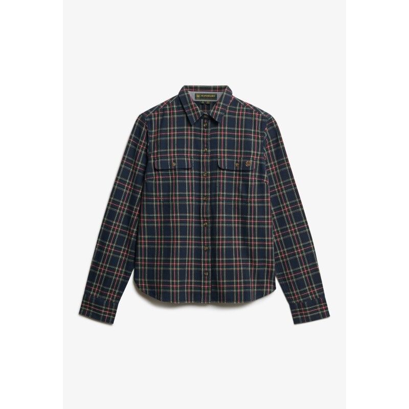 Superdry Lumberjack Check Flannel Shirt - Camisa mulher | Hardloop