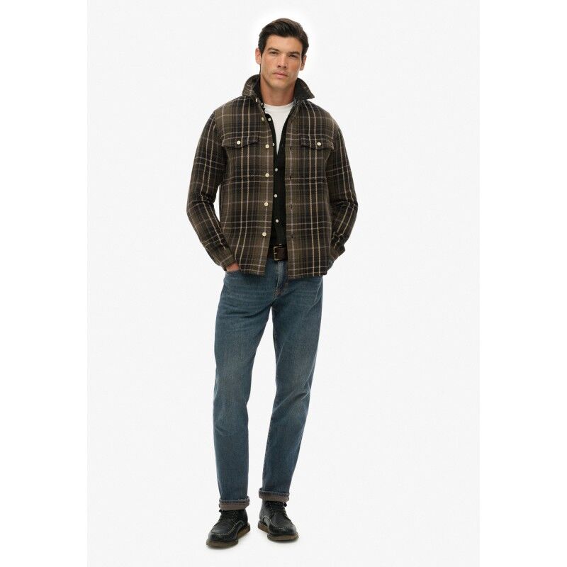 Superdry Merchant Heavy Checked Shirt - Chemise homme | Hardloop
