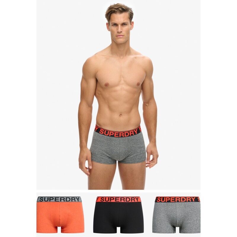 Superdry Trunk Triple Pack - Boxer homme | Hardloop