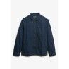 Superdry Merchant Linen-Blend Overshirt - Chemise homme | Hardloop