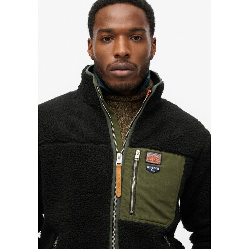 Superdry Vintage Retro Borg Fleece Jacket - Giacca in pile - Uomo | Hardloop