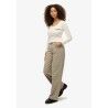 Superdry Mid Rise Baggy Chino - Pantalon femme | Hardloop