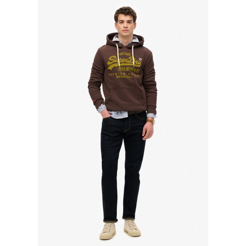 Superdry Vl Tonal Relaxed Hood - Munkjacka - Herr | Hardloop