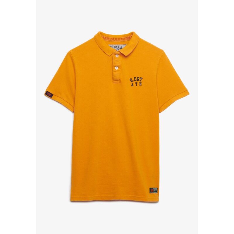 Superdry Vintage Athletic Emb Polo - Polo homme | Hardloop