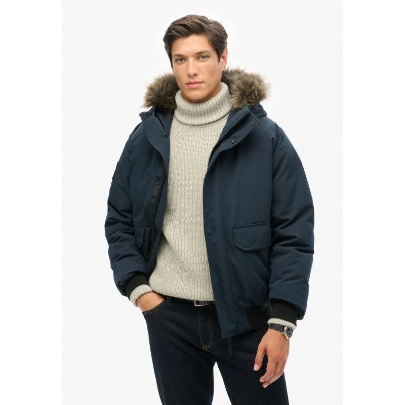 Everest Faux Fur Bomber Jacket - Giacca invernale - Uomo