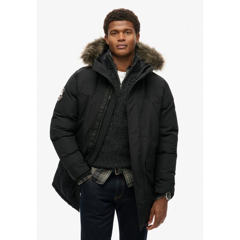 Everest Faux Fur Parka Jacket - Parka - Men's