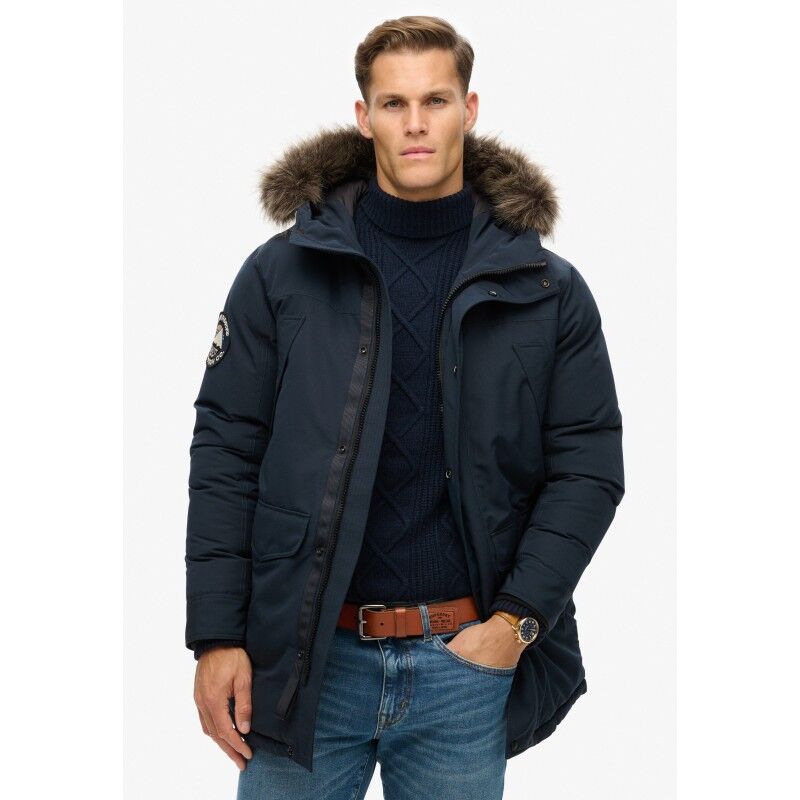 Everest Faux Fur Parka Jacket - Parka - Hombre