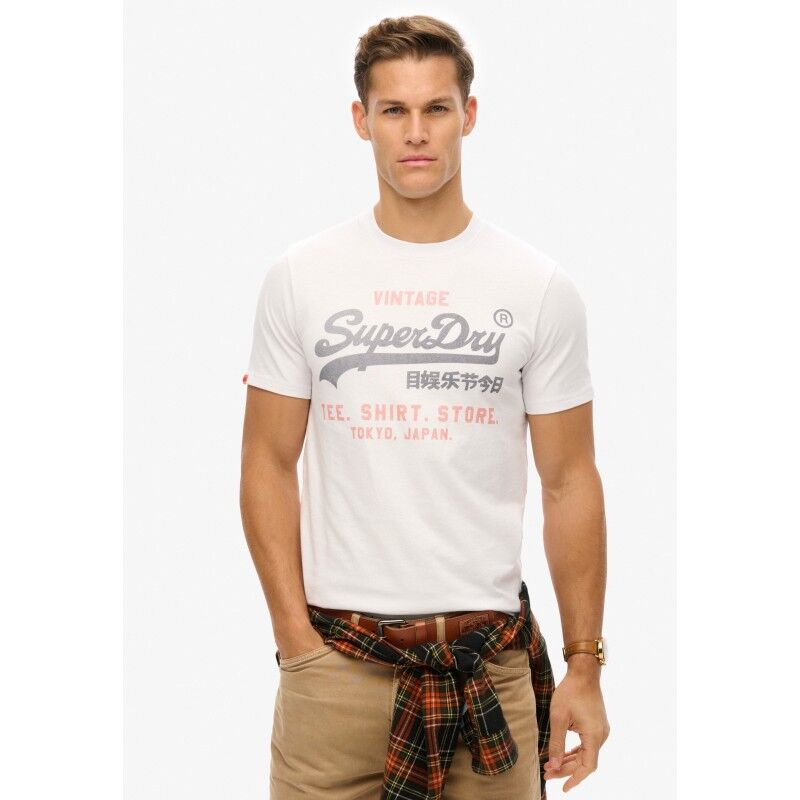 Superdry Vl Heritage Relaxed Tee - T-shirt - Heren | Hardloop