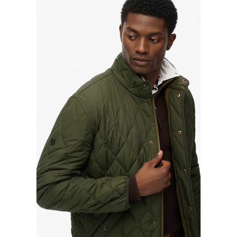 Superdry Quilted Estate Jacket - Jas - Heren | Hardloop