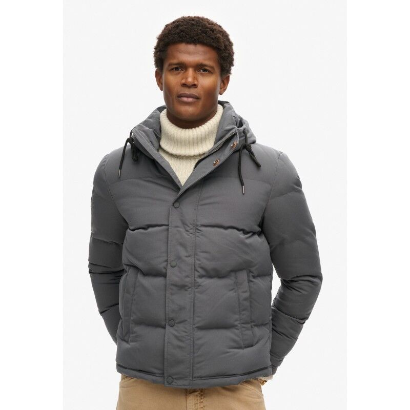 Everest Short Hooded Puffer - Tekokuitutakki - Miehet