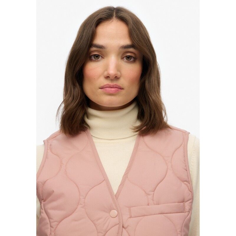 Superdry Quilted Lite Liner Gilet - Vest - Women's | Hardloop