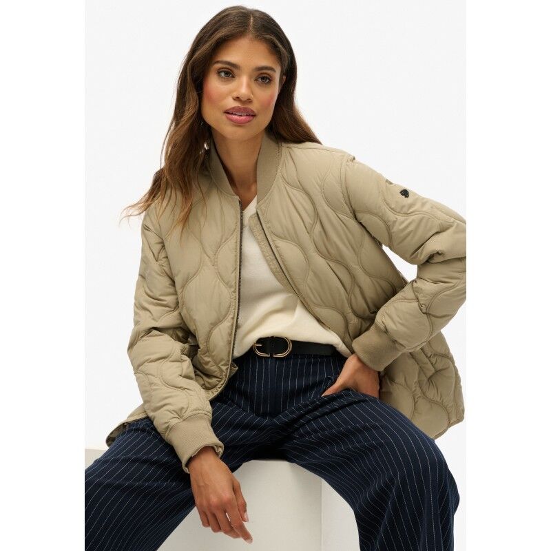 Superdry Short Quilted Liner Jacket - Veste femme | Hardloop
