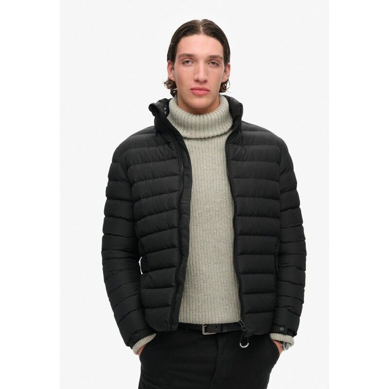 Fuji Print Padded Jacket - Dunjakke - Herrer