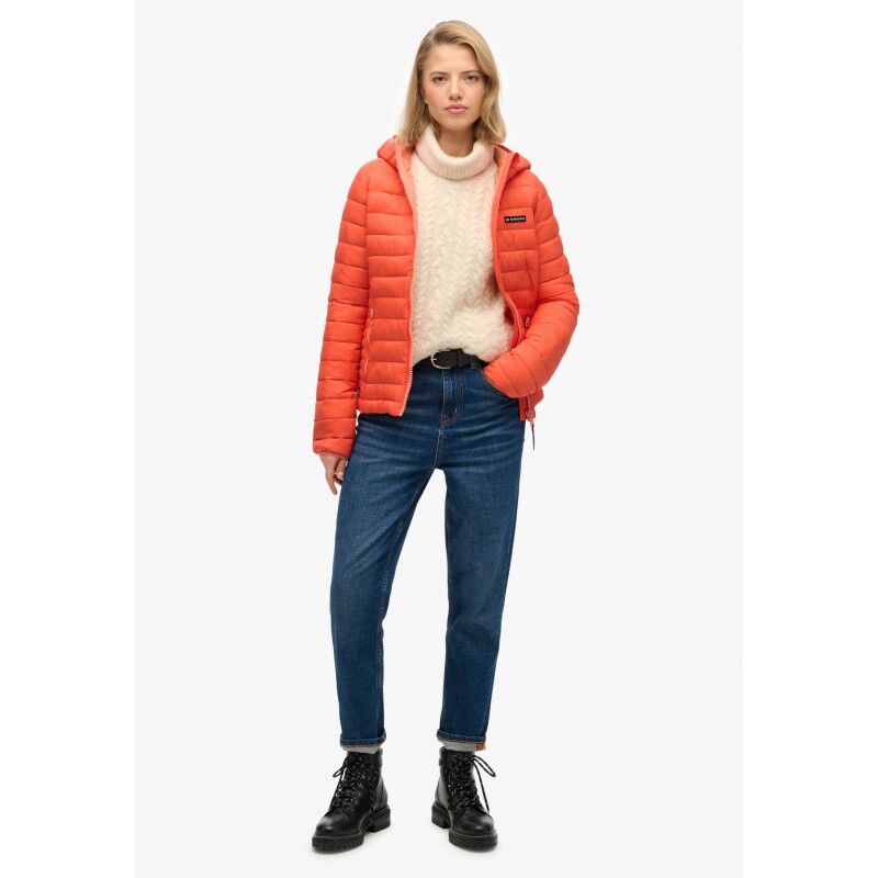 Superdry Hooded Fuji Lite Padded Jacket - Syntetjacka - Dam | Hardloop