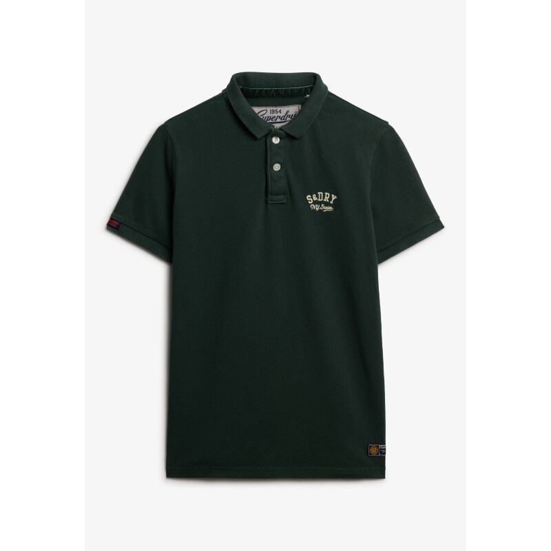 Superdry Vintage Athletic Emb Polo - Pánské triko | Hardloop