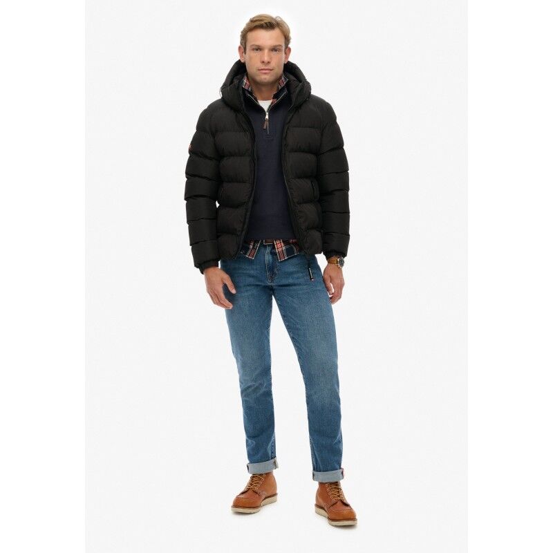 Superdry Hooded Sports Puffer Jacket - Synthetic jacket - Men's | Hardloop