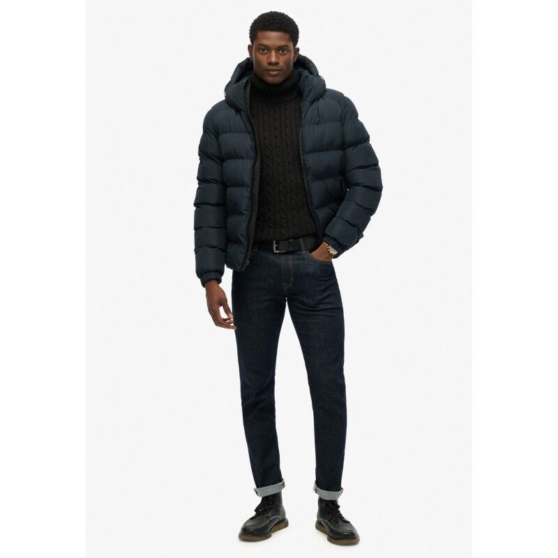 Superdry Hooded Sports Puffer Jacket - Synthetic jacket - Men's | Hardloop