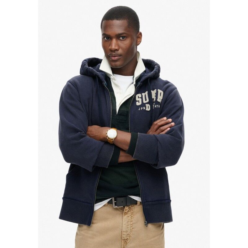 Vintage Athletic Ziphood - Pánská mikina