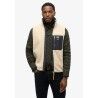Superdry Vintage Retro Borg Fleece - Fleeceweste - Herren | Hardloop