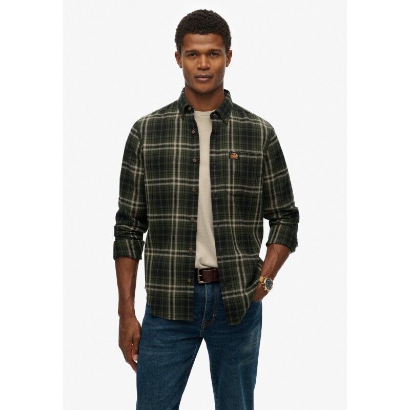 L/S Cotton Lumberjack Shirt - Chemise homme