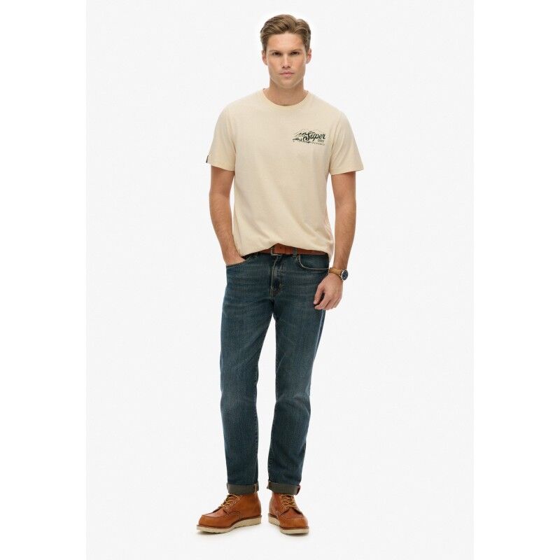 Superdry Lo-Fi Outdoors Relaxed Tee - T-shirt - Herr | Hardloop