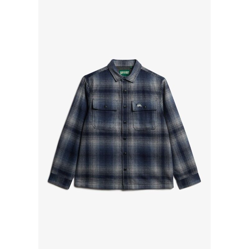 Superdry Wool Miller Overshirt - Shirt - Men's | Hardloop