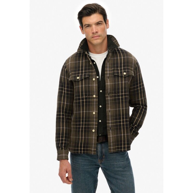 Merchant Heavy Checked Shirt - Chemise homme