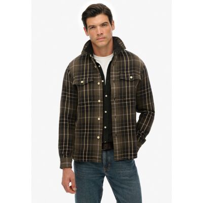 Merchant Heavy Checked Shirt - Shirt - Men's
