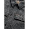 Superdry Merchant Herringbone Overshirt - Jacket - Men's | Hardloop