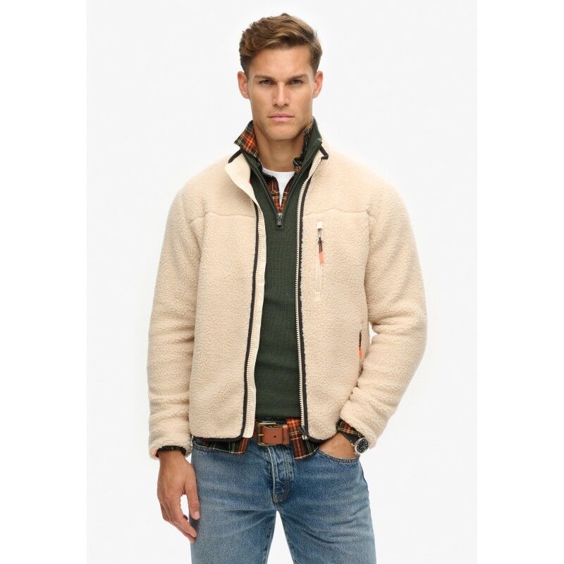 Outdoor Sherpa Fleece jacket - Fleecejakke - Herrer