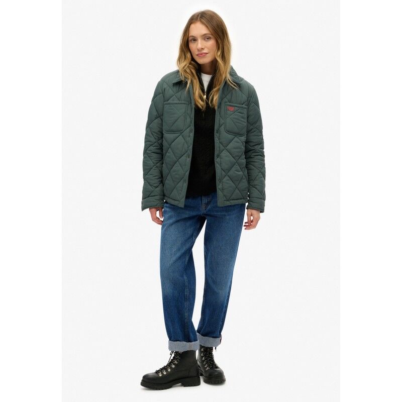 Superdry Quilted Chore Liner Jacket - Dámská bunda | Hardloop