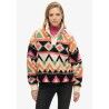 Cream Terry Print