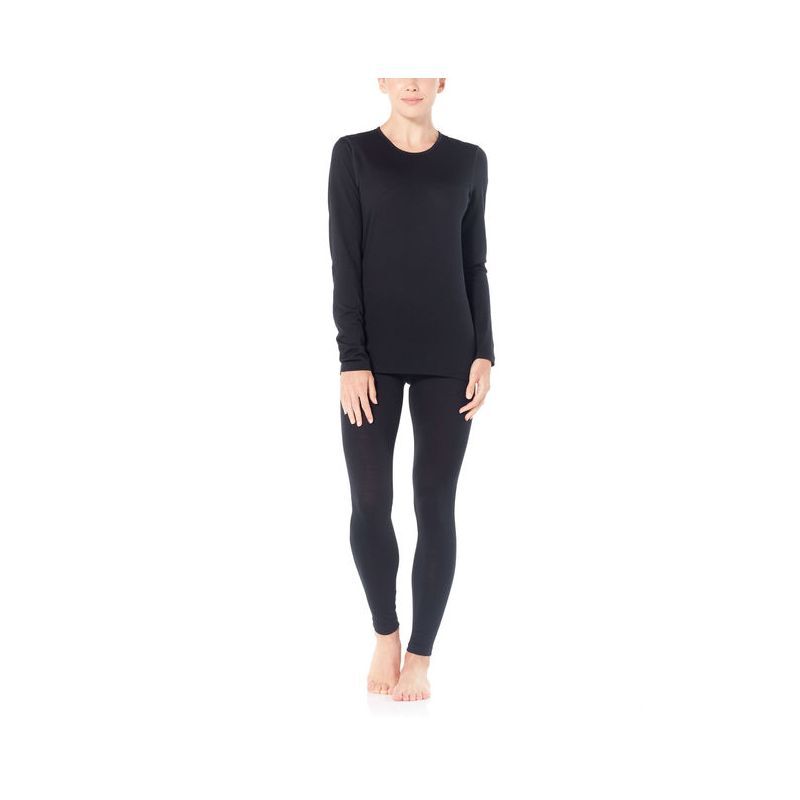 Icebreaker 200 Oasis Long Sleeve Crewe - Merino base layer - Women's I Hardloop