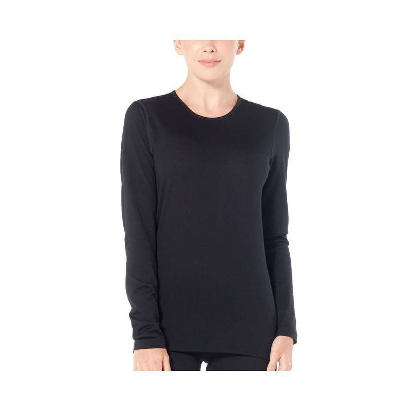 200 Oasis Long Sleeve Crewe-Moss-Icebreaker