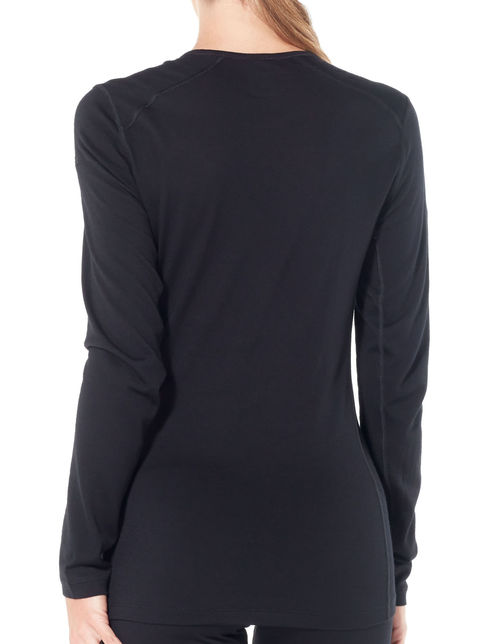 Icebreaker 200 Oasis Long Sleeve Crewe - Merino base layer - Women's I Hardloop