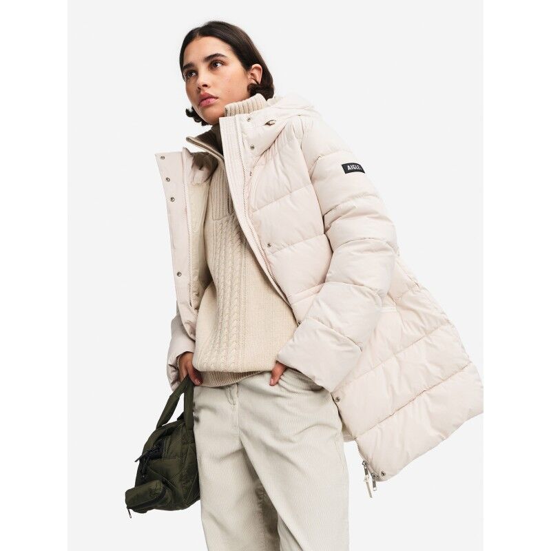 Waterproof Mid-Length Quilted Down - Regenjas - Dames