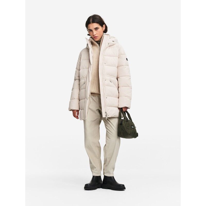 Aigle Waterproof Mid-Length Quilted Down - Regenjacke - Damen | Hardloop