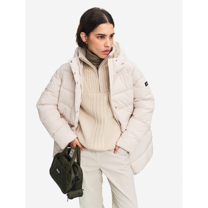 Aigle Waterproof Mid-Length Quilted Down - Regenjacke - Damen | Hardloop