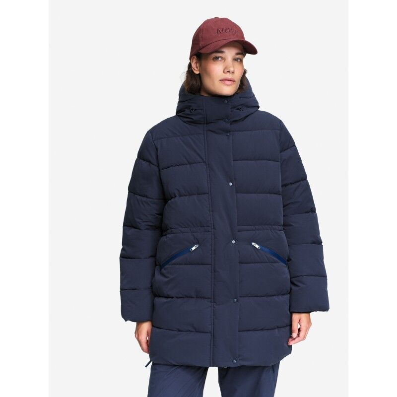 Aigle Waterproof Mid-Length Quilted Down - Regenjacke - Damen | Hardloop