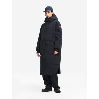 Waterproof Long Quilted Down - Sadetakki - Naiset