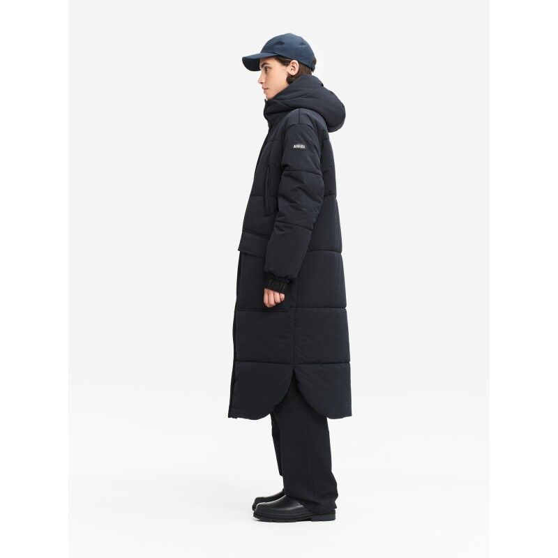 Aigle Waterproof Long Quilted Down - Regnjakke - Damer | Hardloop