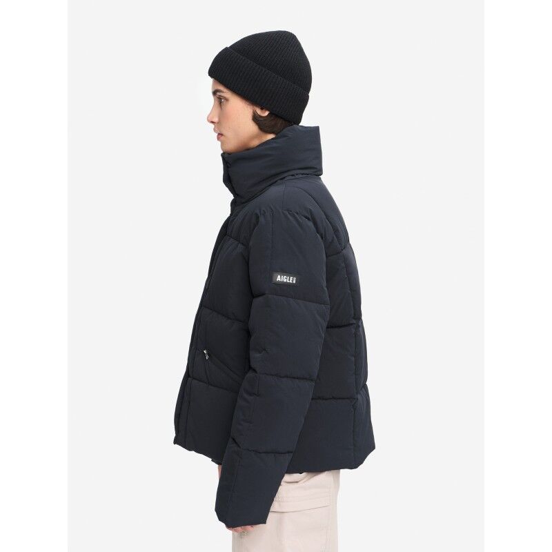 Aigle Waterproof Short Quilted Down - Kurtka przeciwdeszczowa damska | Hardloop