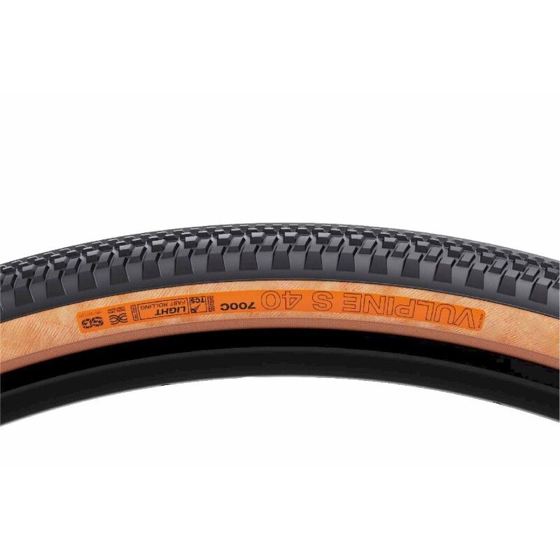 WTB Vulpine S 40 x 700 TCS Light/FR 120tpi Dual DNA SG tire (tan) - Gravel Tyres | Hardloop