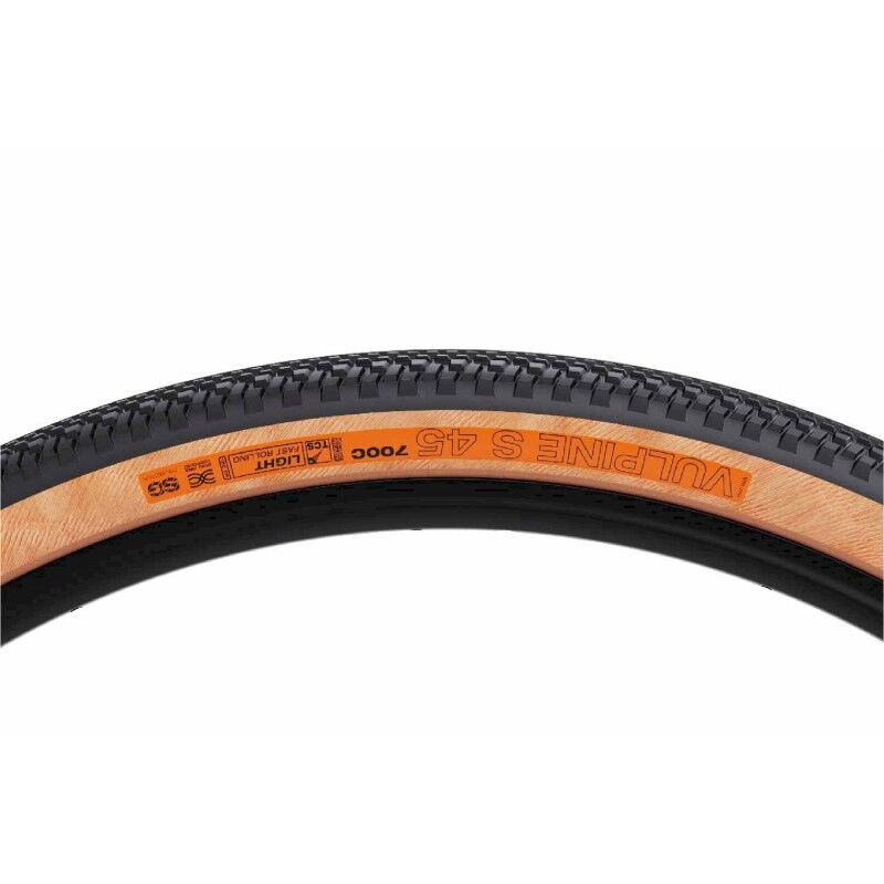 WTB Vulpine S 45 x 700 TCS Light/FR 120tpi Dual DNA SG tire (tan) - Pneu gravel | Hardloop