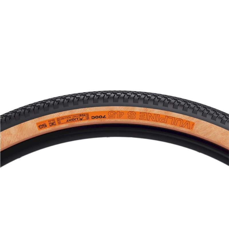 WTB Vulpine S 45 x 700 TCS Light/FR 120tpi Dual DNA SG tire (tan) - Pneu gravel | Hardloop