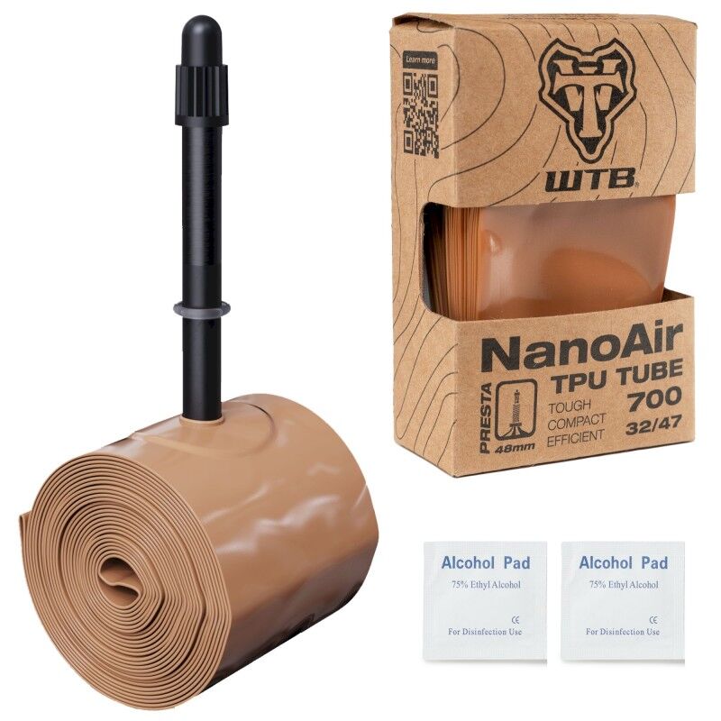 NanoAir TPU Tube, Presta 700 x 32/47 Tan, 48mm valve - Duše na kolo