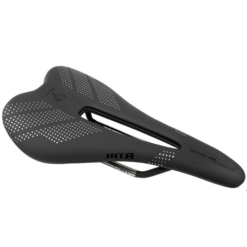 Gravelier Medium Fusion Form Stainless Black Saddle - Sedla na kolo
