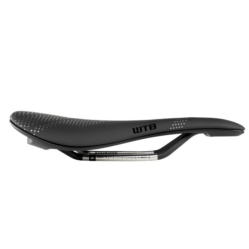 WTB Gravelier Medium Fusion Form Stainless Black Saddle - Bike saddle | Hardloop