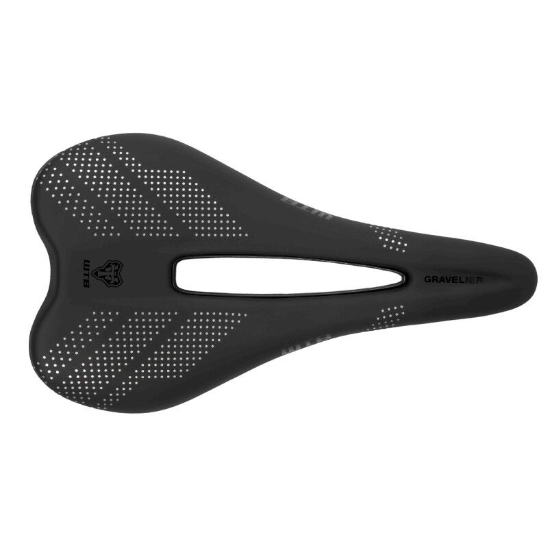 WTB Gravelier Medium Fusion Form Stainless Black Saddle - Bike saddle | Hardloop