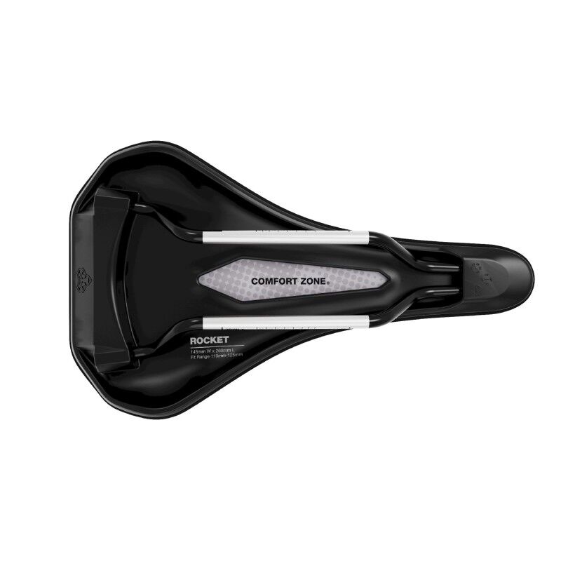 WTB Rocket Medium Stainless Fusion Form Black Saddle - Selle de vélo | Hardloop